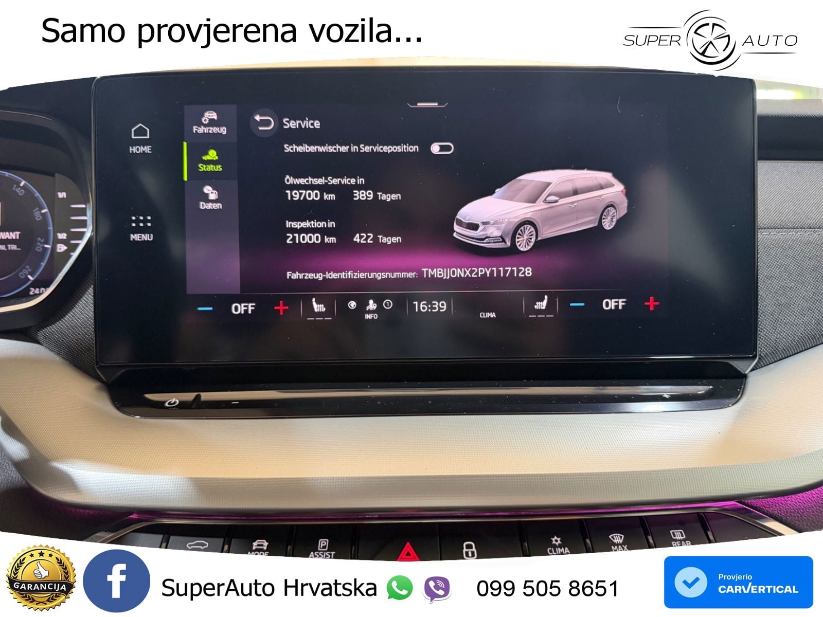 Škoda Octavia Combi 2.0 TDI (150 KS) DSG LED+GR SJED+ACC