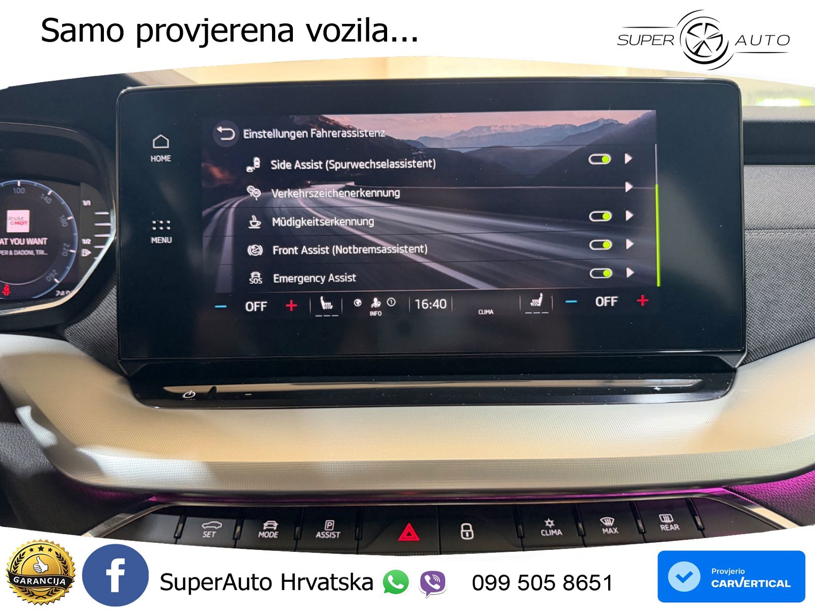 Škoda Octavia Combi 2.0 TDI (150 KS) DSG LED+GR SJED+ACC