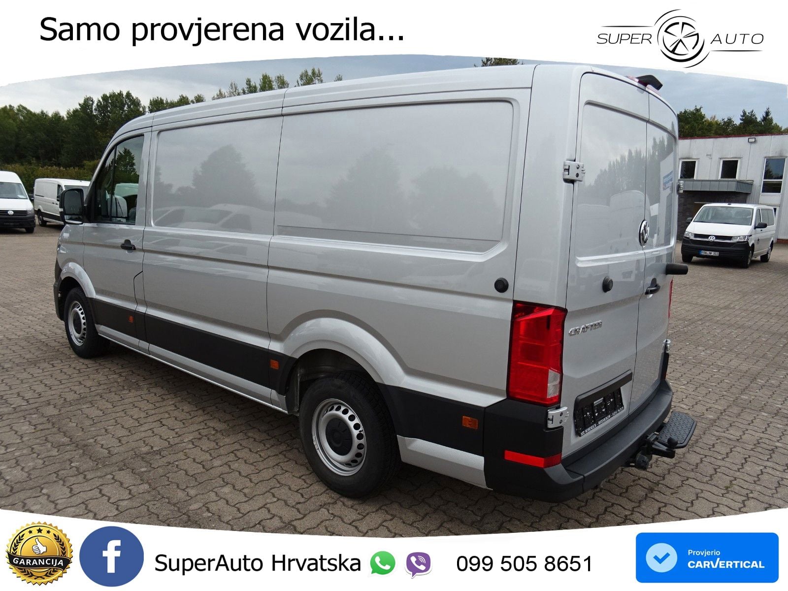 Volkswagen Crafter 35 Kasten MR Automatik Navi AHK Kamera 140 KS
