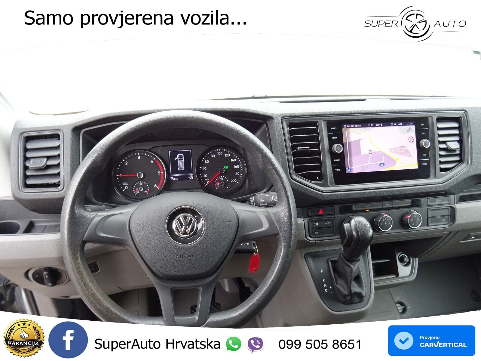 Volkswagen Crafter 35 Kasten MR Automatik Navi AHK Kamera 140 KS