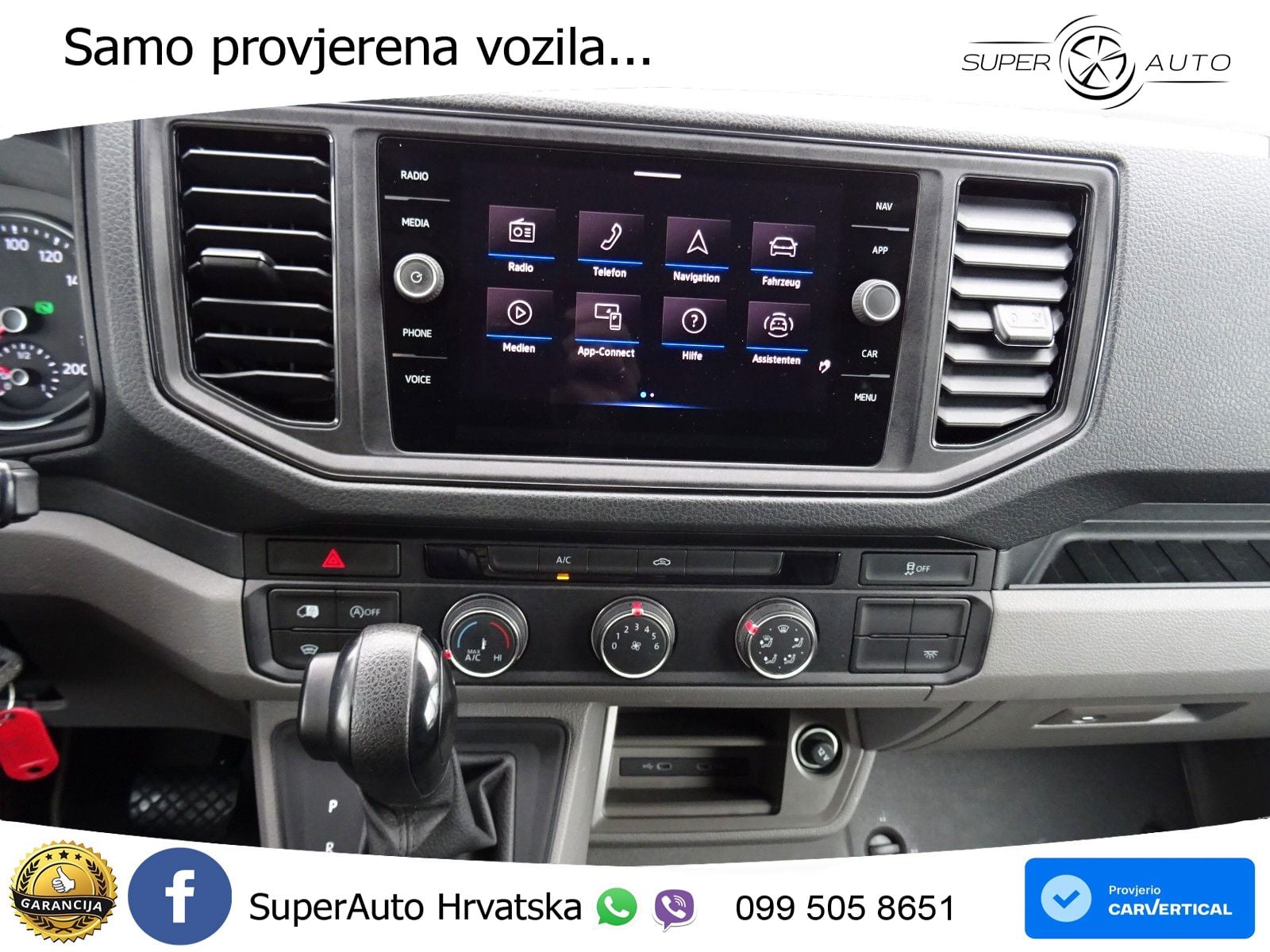 Volkswagen Crafter 35 Kasten MR Automatik Navi AHK Kamera 140 KS