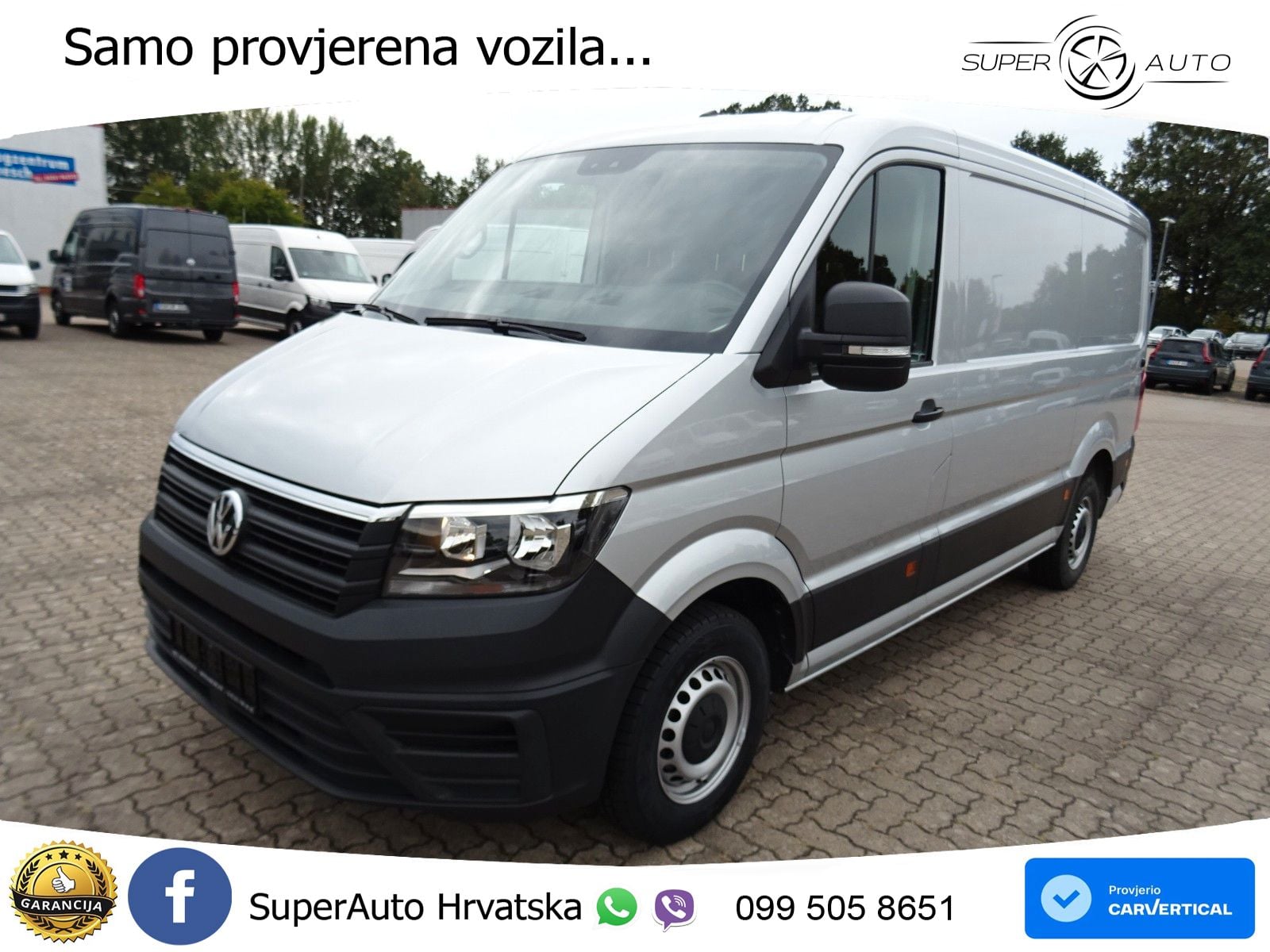 Volkswagen Crafter 35 Kasten MR Automatik Navi AHK Kamera 140 KS
