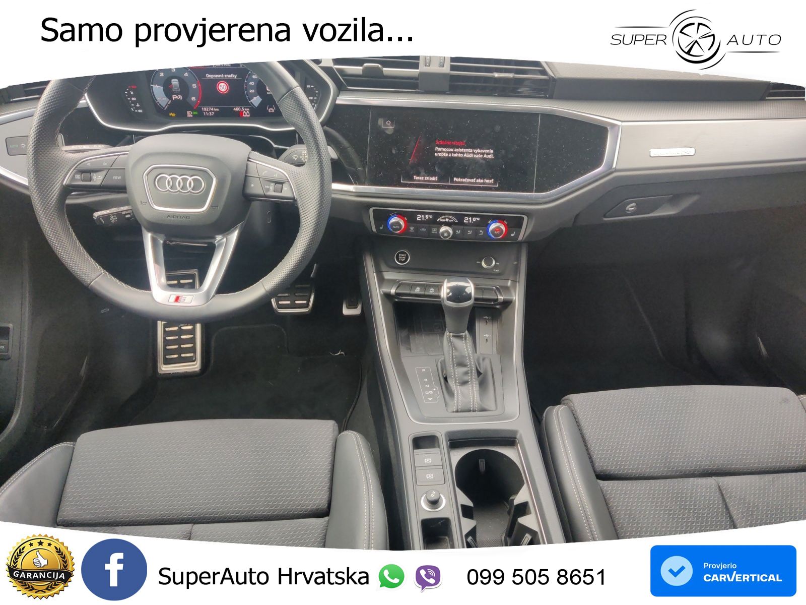 Audi Q3 40 TDI (193 KS) quattro S tronic S line LED+GR SJED+ACC