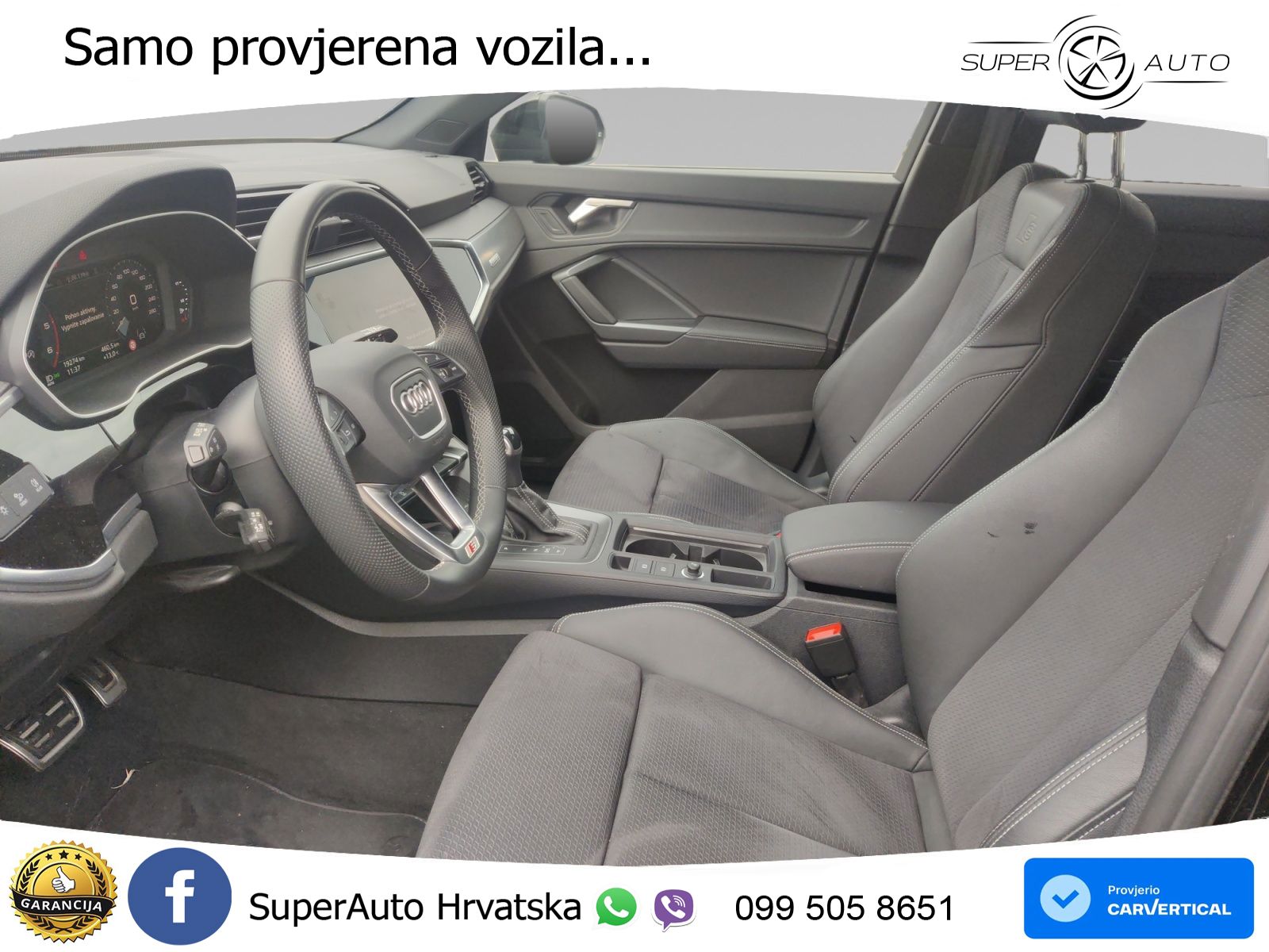 Audi Q3 40 TDI (193 KS) quattro S tronic S line LED+GR SJED+ACC