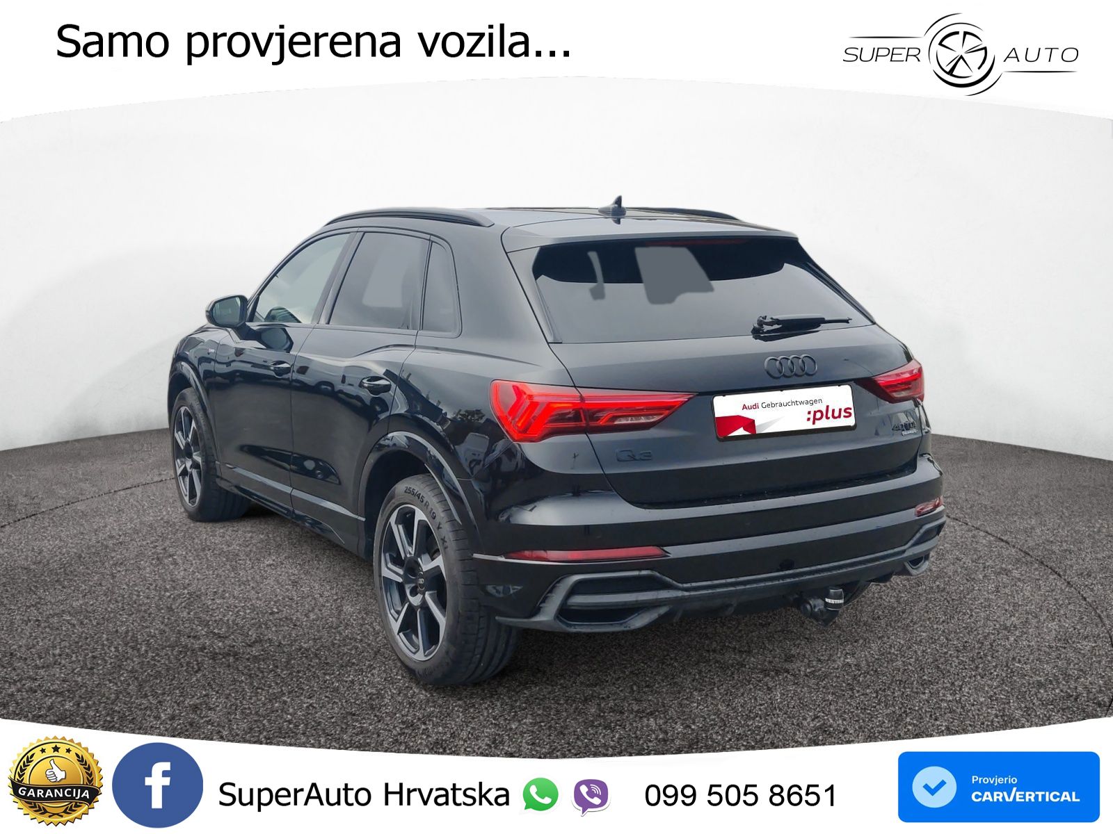 Audi Q3 40 TDI (193 KS) quattro S tronic S line LED+GR SJED+ACC