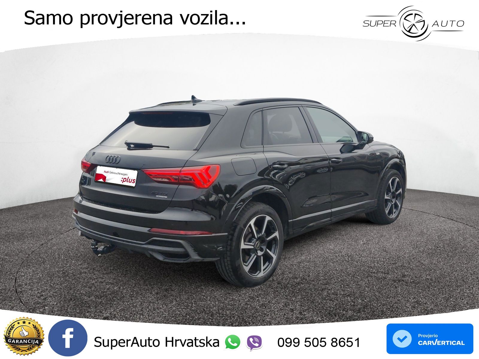 Audi Q3 40 TDI (193 KS) quattro S tronic S line LED+GR SJED+ACC