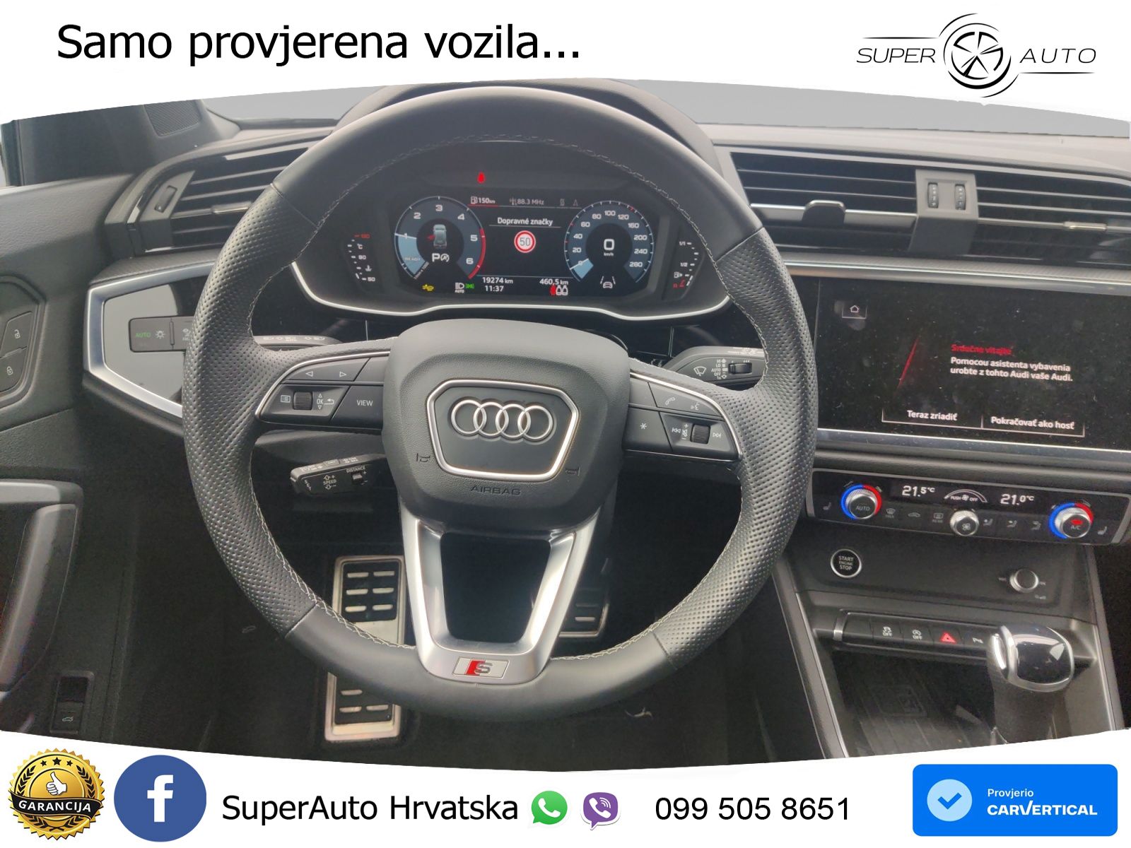 Audi Q3 40 TDI (193 KS) quattro S tronic S line LED+GR SJED+ACC