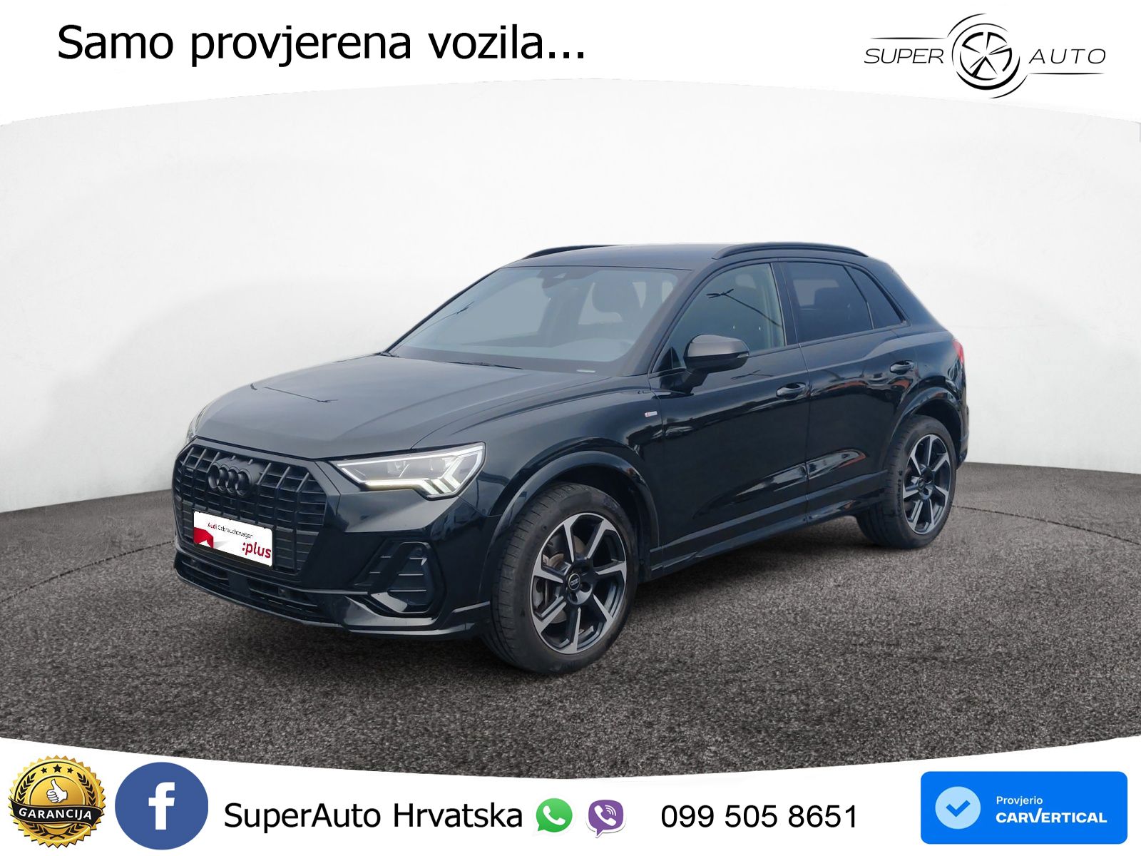 Audi Q3 40 TDI (193 KS) quattro S tronic S line LED+GR SJED+ACC