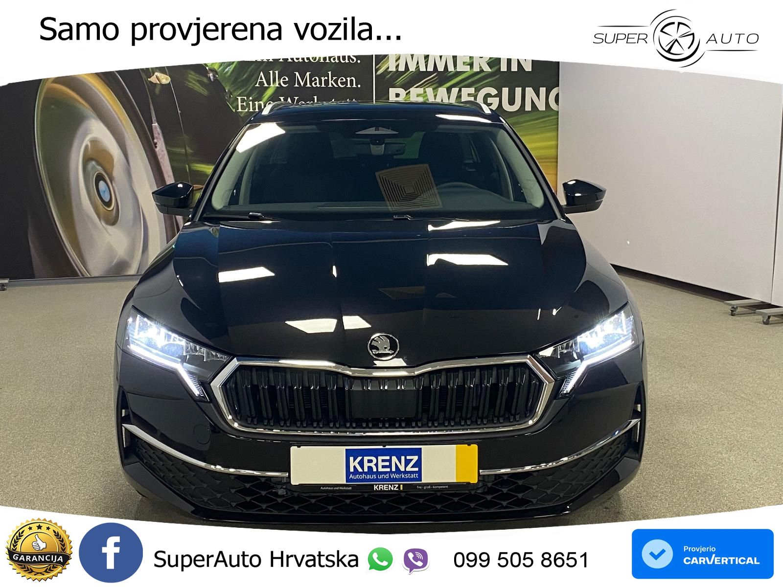 Škoda Octavia Combi 1.5 TSI (150 KS) DSG Selection LED+GR SJED+ACC
