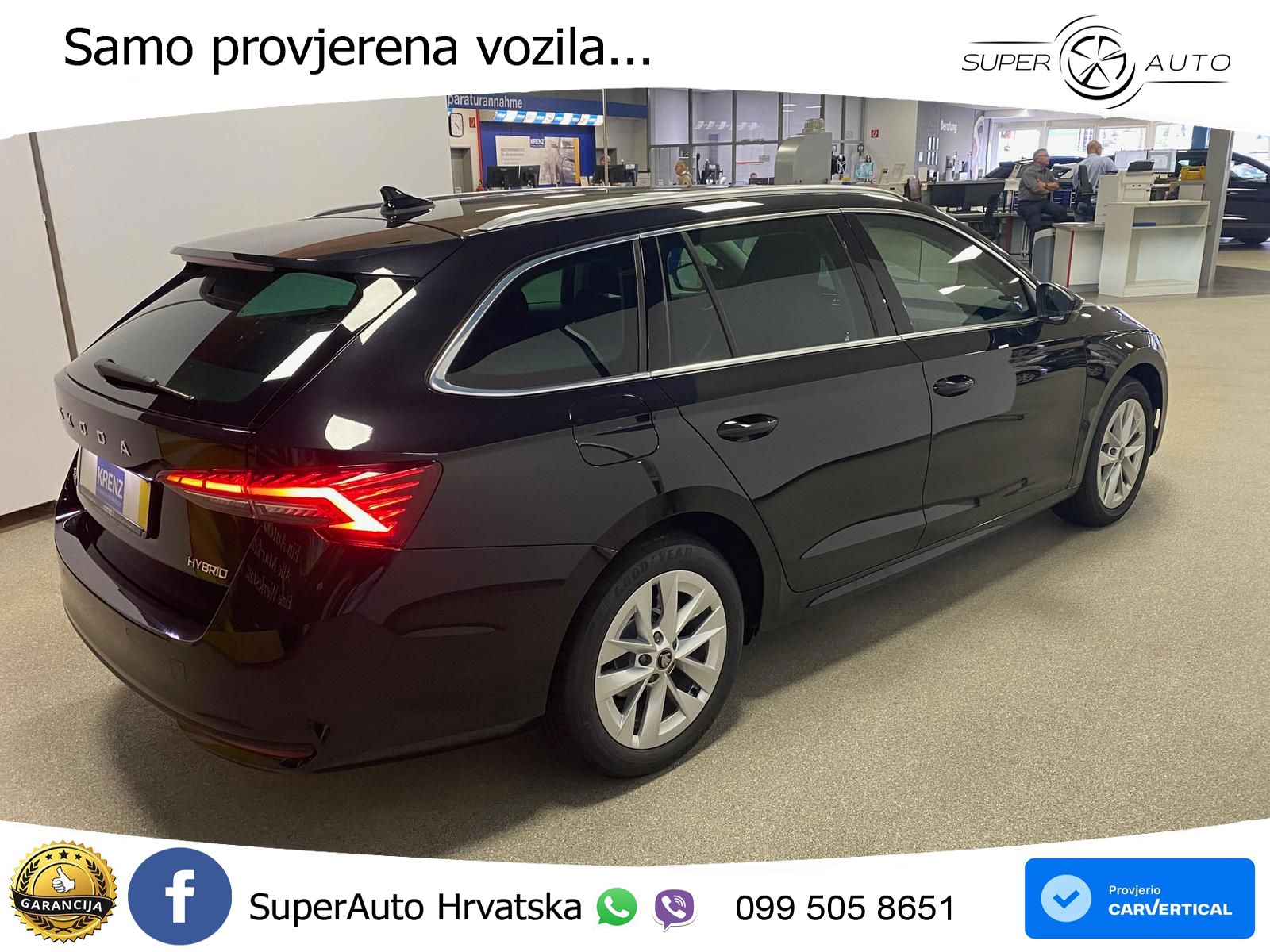 Škoda Octavia Combi 1.5 TSI (150 KS) DSG Selection LED+GR SJED+ACC