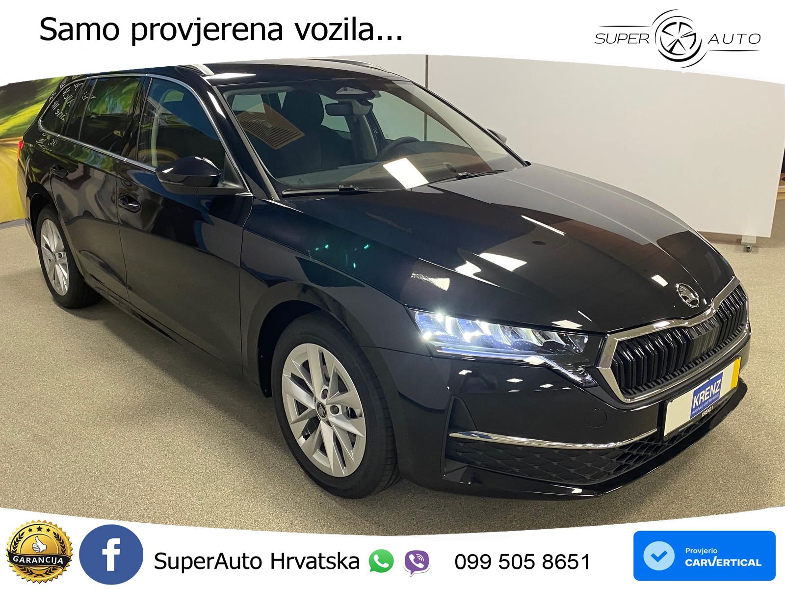 Škoda Octavia Combi 1.5 TSI (150 KS) DSG Selection LED+GR SJED+ACC