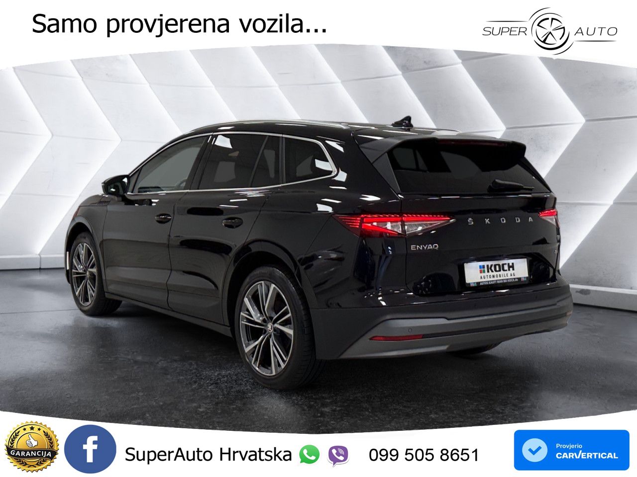 Škoda Enyaq iV 80 82 kWh (204 KS) LED+GR SJED+ACC