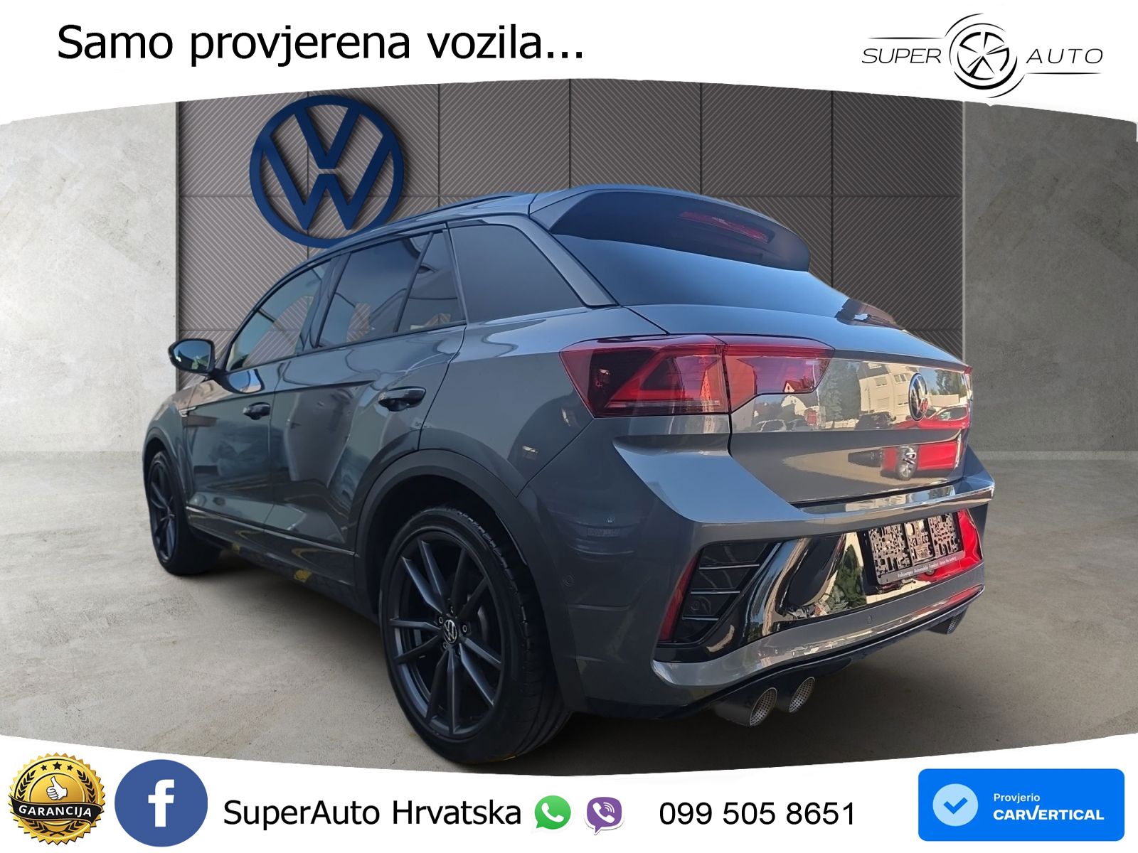 Volkswagen T-Roc I R 2.0 TSI (300 KS) OPF 4M DSG LED+GR SJED+ACC