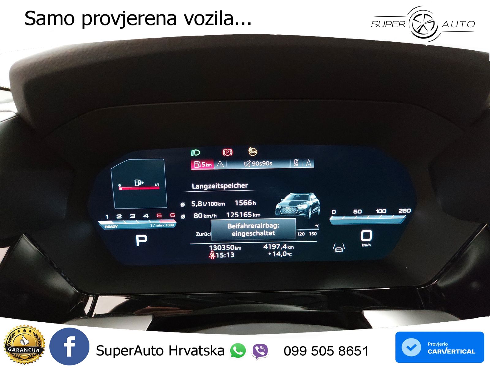 Audi A3 35 TDI (150 KS) S tronic LED+GR SJED+ACC