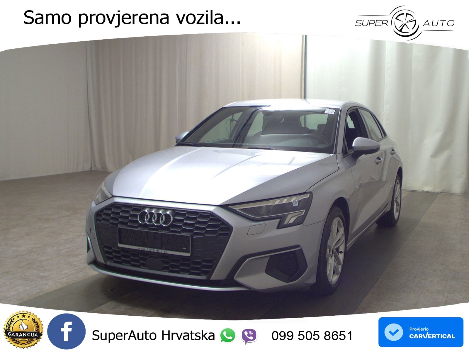 Audi A3 35 TDI (150 KS) S tronic LED+GR SJED+ACC