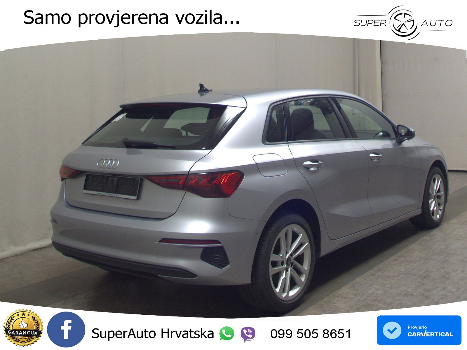 Audi A3 35 TDI (150 KS) S tronic LED+GR SJED+ACC