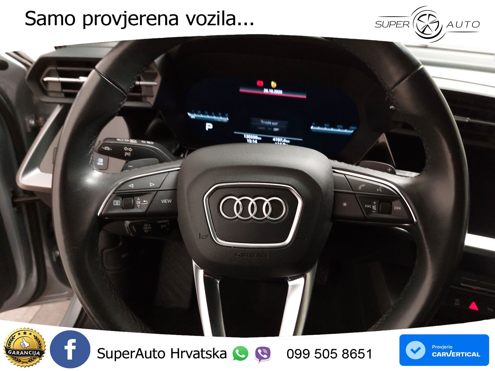 Audi A3 35 TDI (150 KS) S tronic LED+GR SJED+ACC