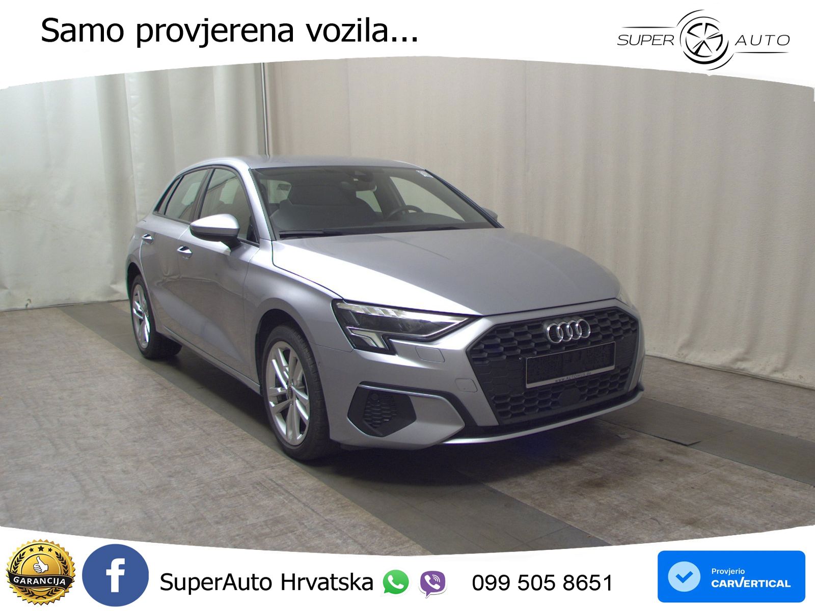 Audi A3 35 TDI (150 KS) S tronic LED+GR SJED+ACC