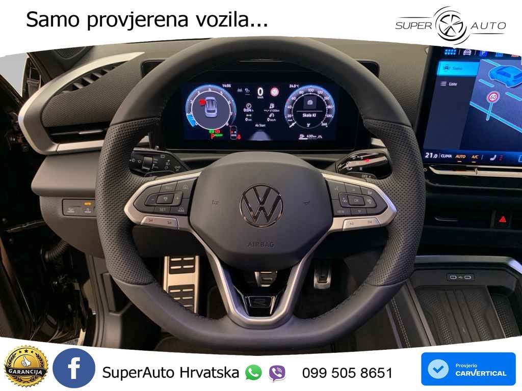Volkswagen T-Roc 1.5 eTSI (150 KS)  DSG R-Line LED+GR SJED+ACC