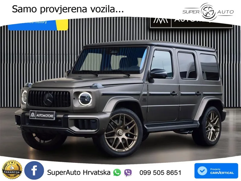 Mercedes AMG G 63 Long V8 (585 KS) 4MATIC 9G-TRONIC AMG SPEEDSHIFT TCT Manufaktur