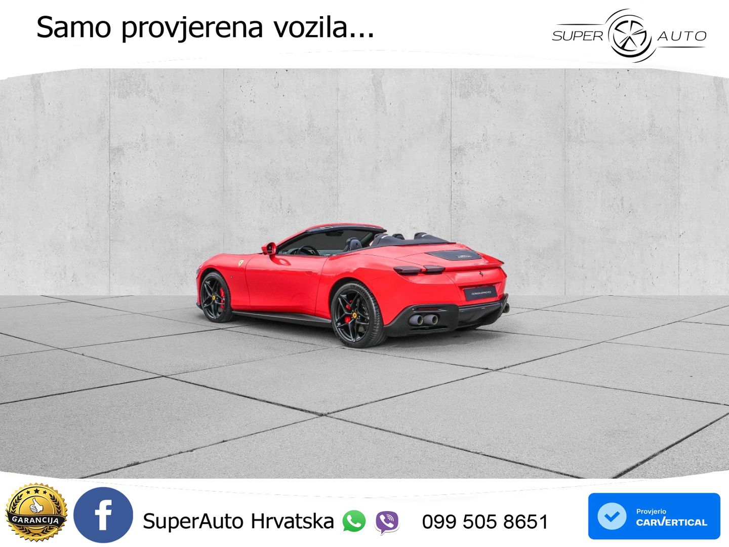 Ferrari Roma Spider 3.9 V8 (620 KS) F1 DCT