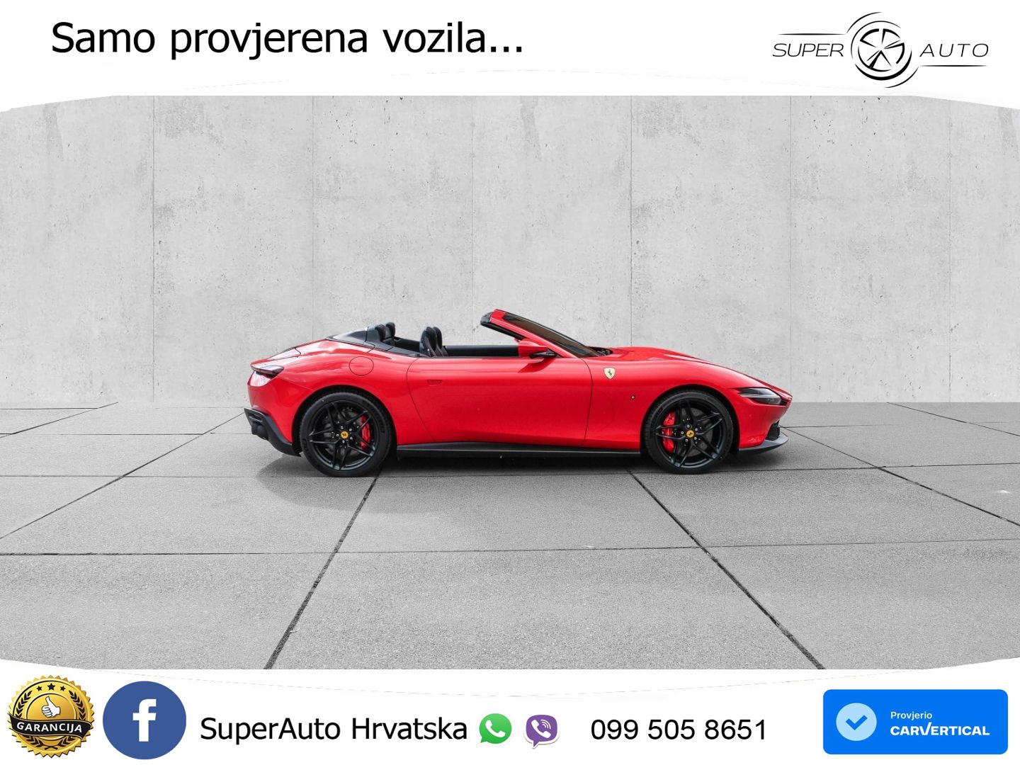 Ferrari Roma Spider 3.9 V8 (620 KS) F1 DCT