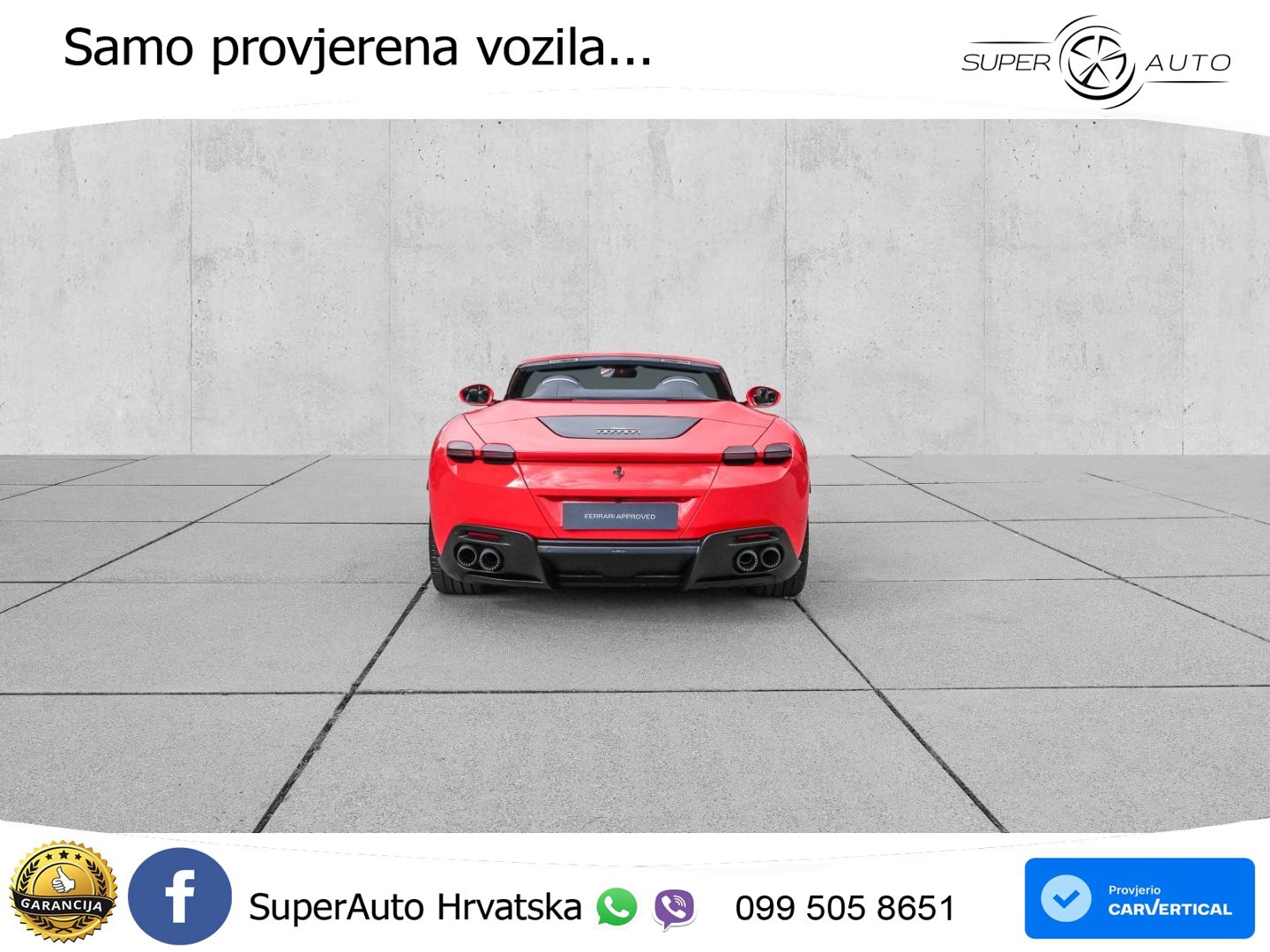 Ferrari Roma Spider 3.9 V8 (620 KS) F1 DCT