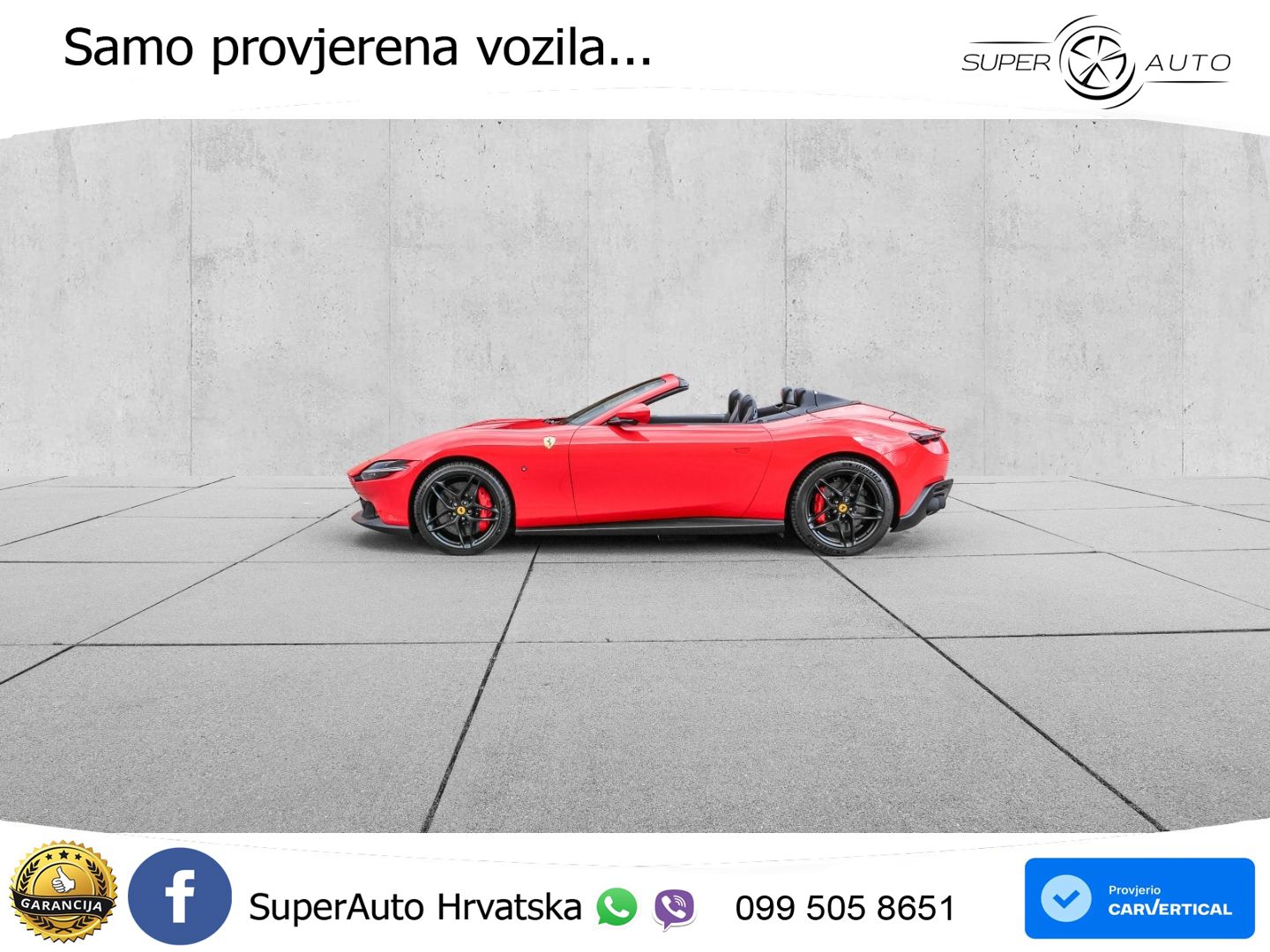 Ferrari Roma Spider 3.9 V8 (620 KS) F1 DCT