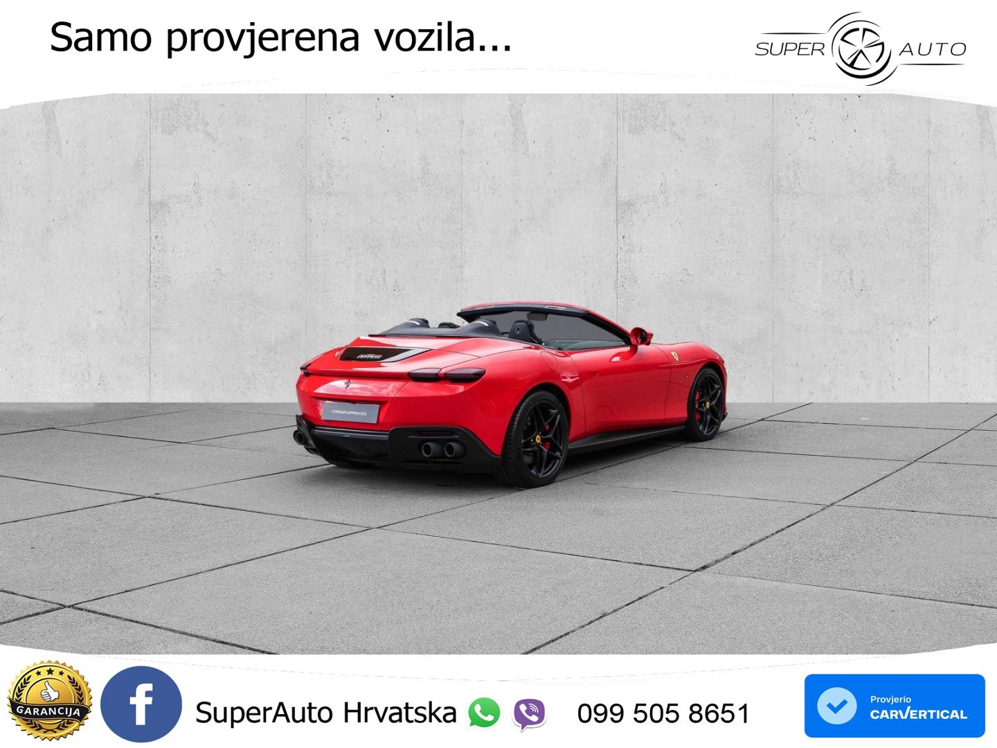 Ferrari Roma Spider 3.9 V8 (620 KS) F1 DCT