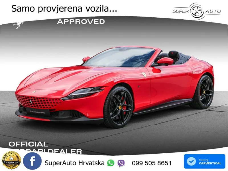 Ferrari Roma Spider 3.9 V8 (620 KS) F1 DCT