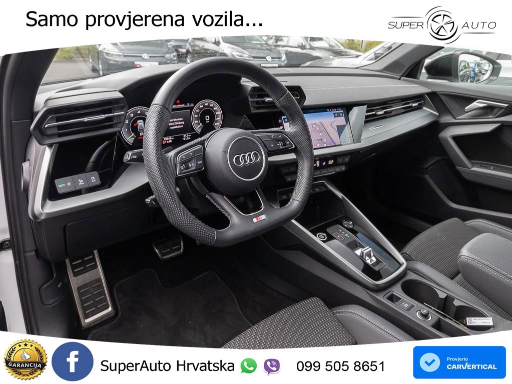 Audi A3 45 TFSIe (245 KS) S tronic S line