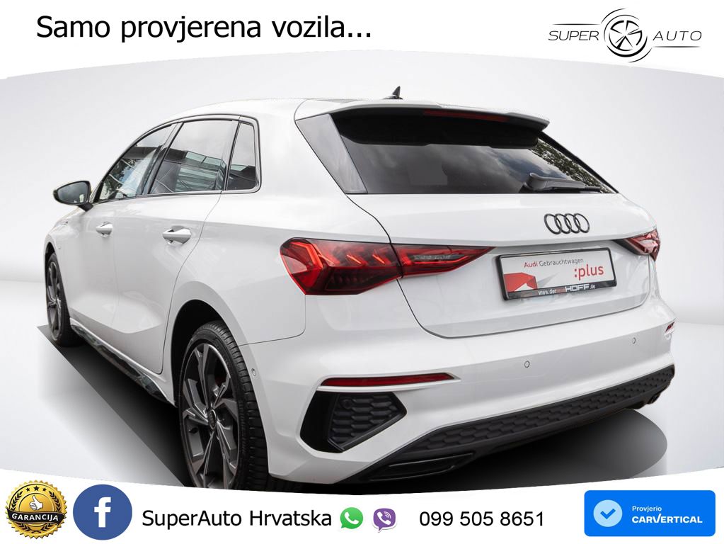 Audi A3 45 TFSIe (245 KS) S tronic S line