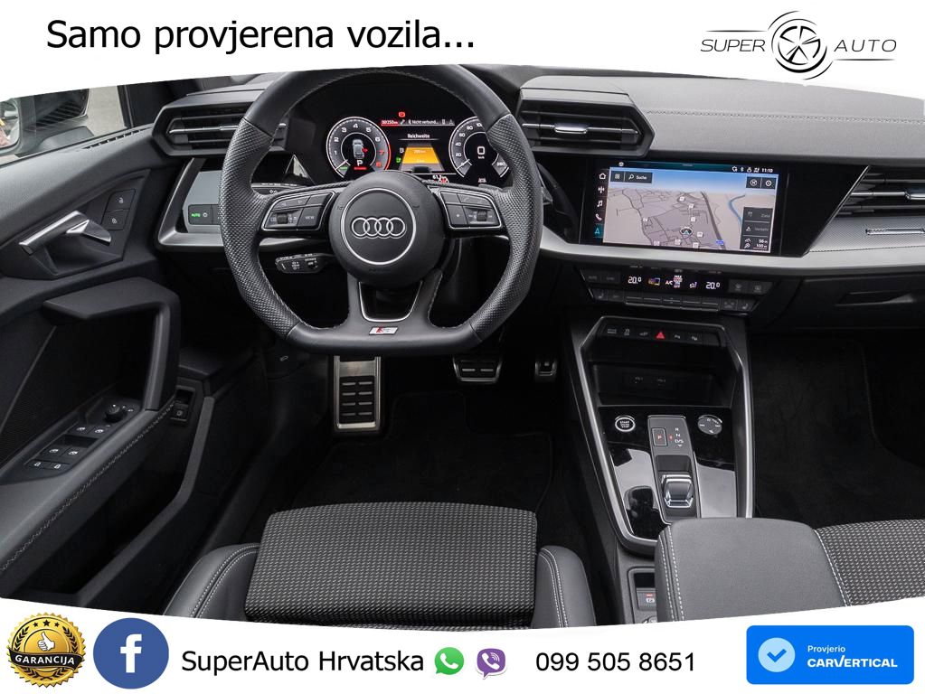 Audi A3 45 TFSIe (245 KS) S tronic S line