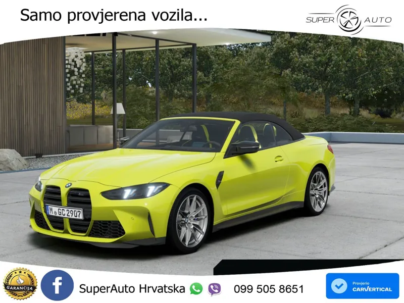 BMW M4 Convertible Competition 3.0 (530 KS) xDrive Steptronic