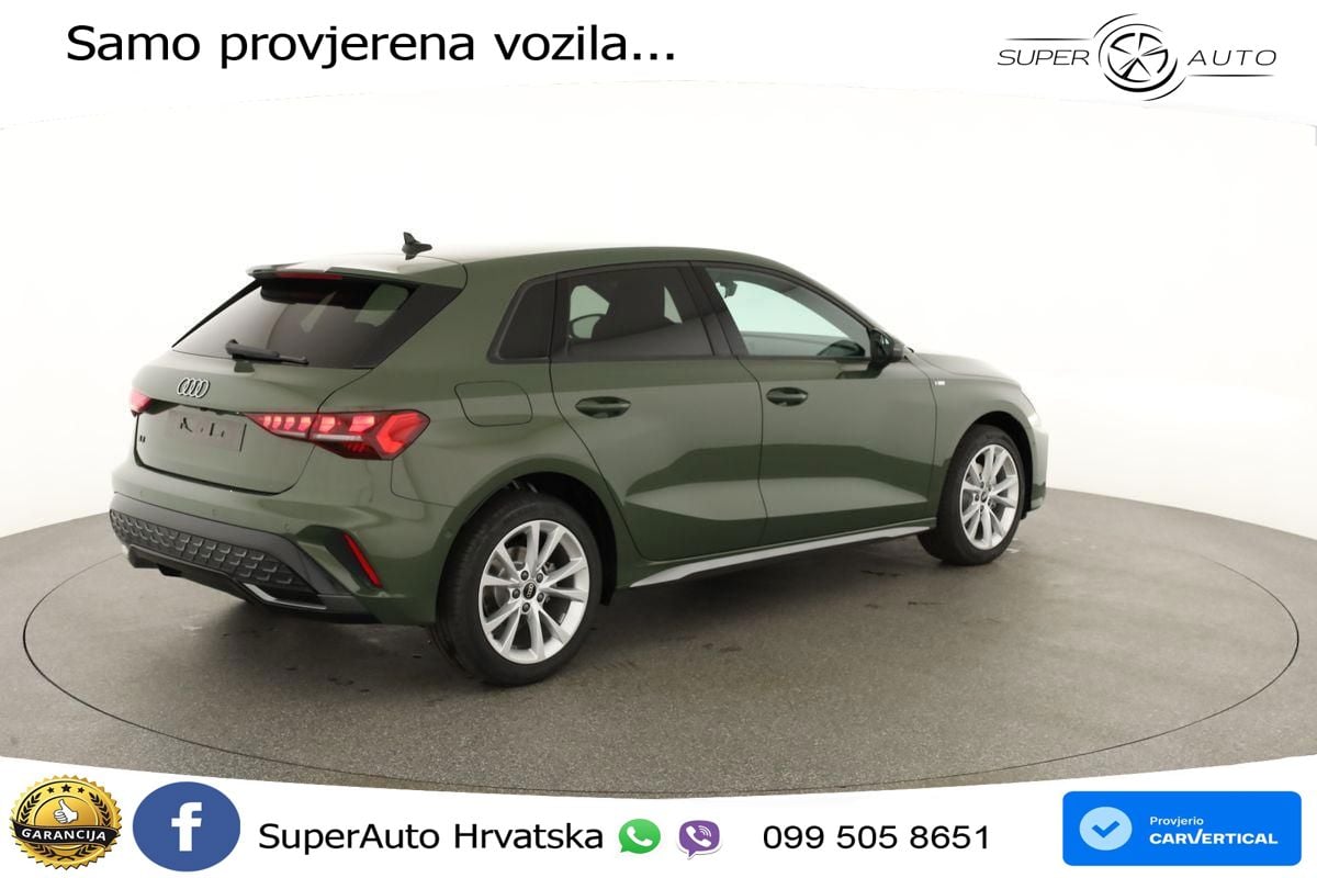 Audi A3 35 TFSI (150 KS) S tronic S line MATRIX+GR SJED+KAM