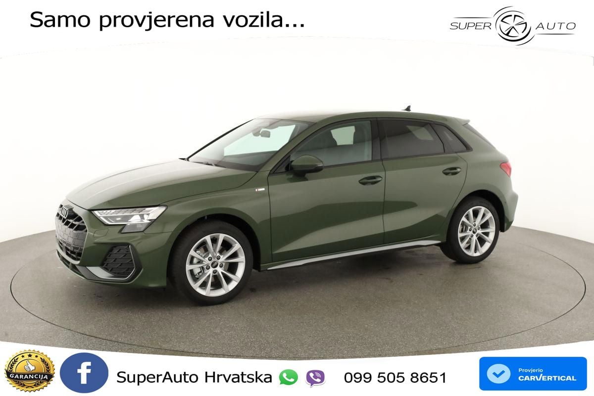 Audi A3 35 TFSI (150 KS) S tronic S line MATRIX+GR SJED+KAM