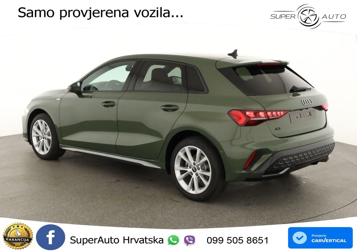 Audi A3 35 TFSI (150 KS) S tronic S line MATRIX+GR SJED+KAM