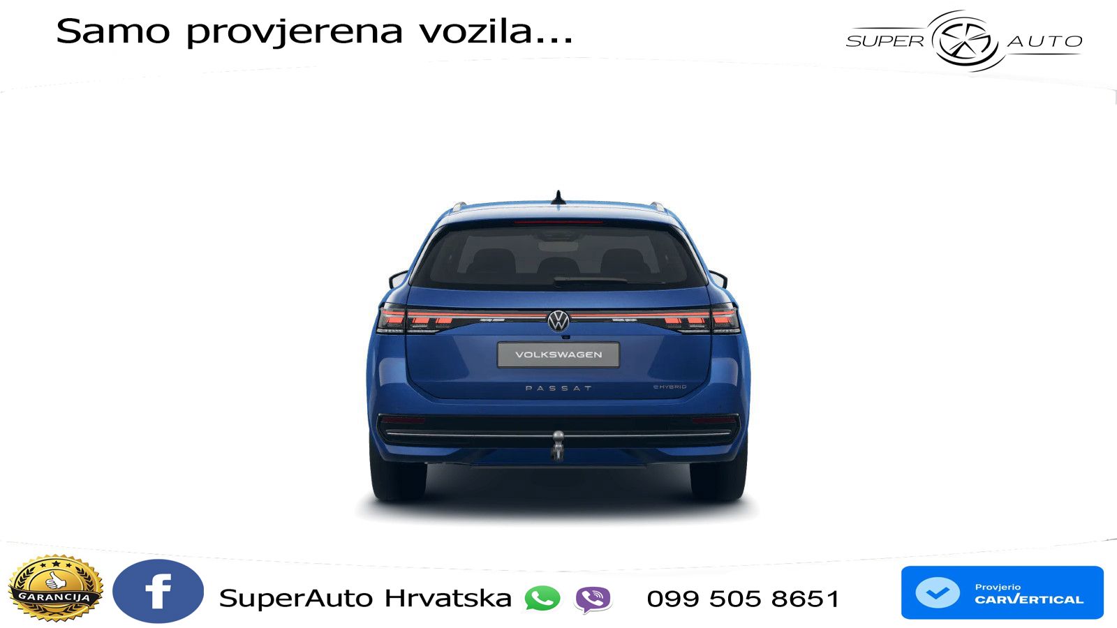 Volkswagen Passat Variant 1.5 TSI (272 KS) eHybrid DSG Elegance LED+GR SJED+ACC