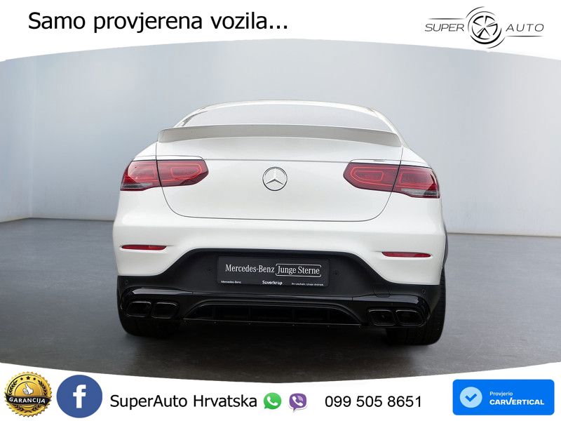 Mercedes GLC Coupe AMG 63 S V8 (510 KS) 4MATIC+ MCT ZRAČNI+ACC+4xGR SJED+360