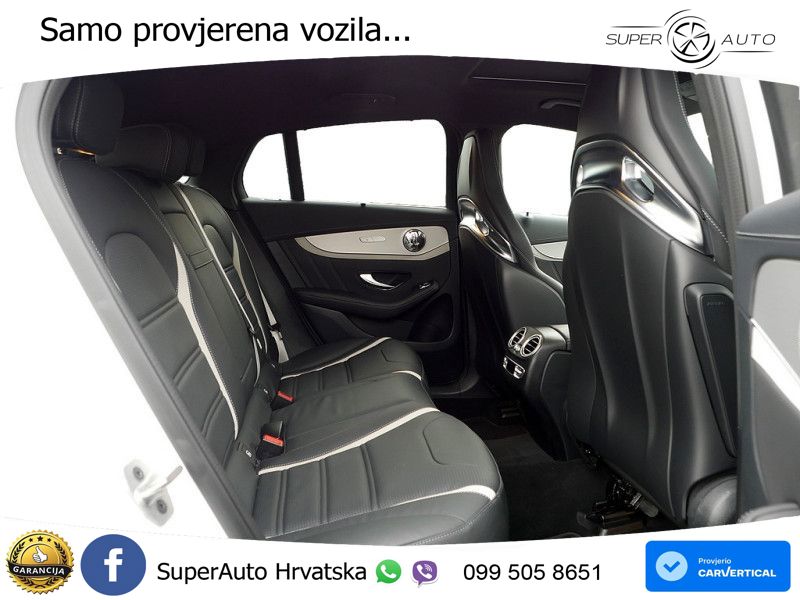 Mercedes GLC Coupe AMG 63 S V8 (510 KS) 4MATIC+ MCT ZRAČNI+ACC+4xGR SJED+360
