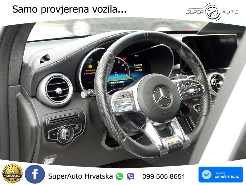 Mercedes GLC Coupe AMG 63 S V8 (510 KS) 4MATIC+ MCT ZRAČNI+ACC+4xGR SJED+360