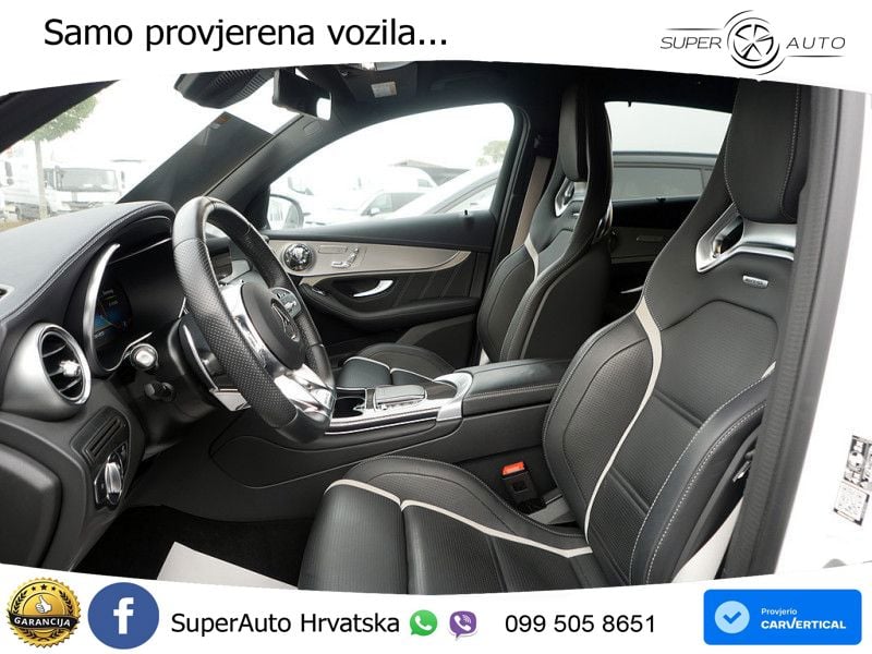 Mercedes GLC Coupe AMG 63 S V8 (510 KS) 4MATIC+ MCT ZRAČNI+ACC+4xGR SJED+360