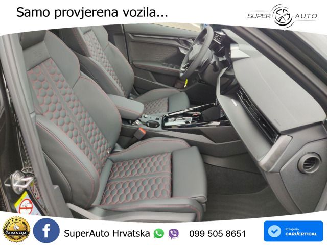 Audi RS3 Sedan 2.5 TFSI (400 KS) quattro S tronic MATRIX+GR SJED+KAM