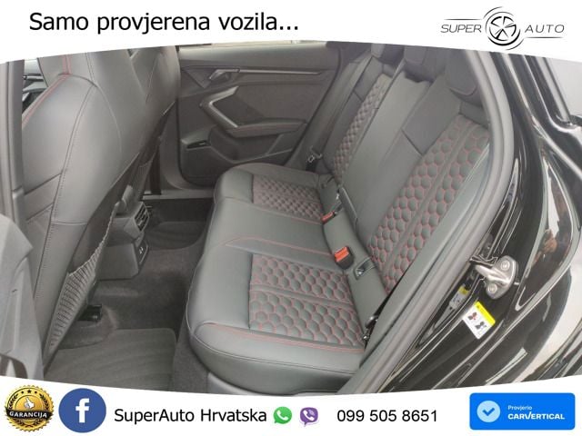 Audi RS3 Sedan 2.5 TFSI (400 KS) quattro S tronic MATRIX+GR SJED+KAM