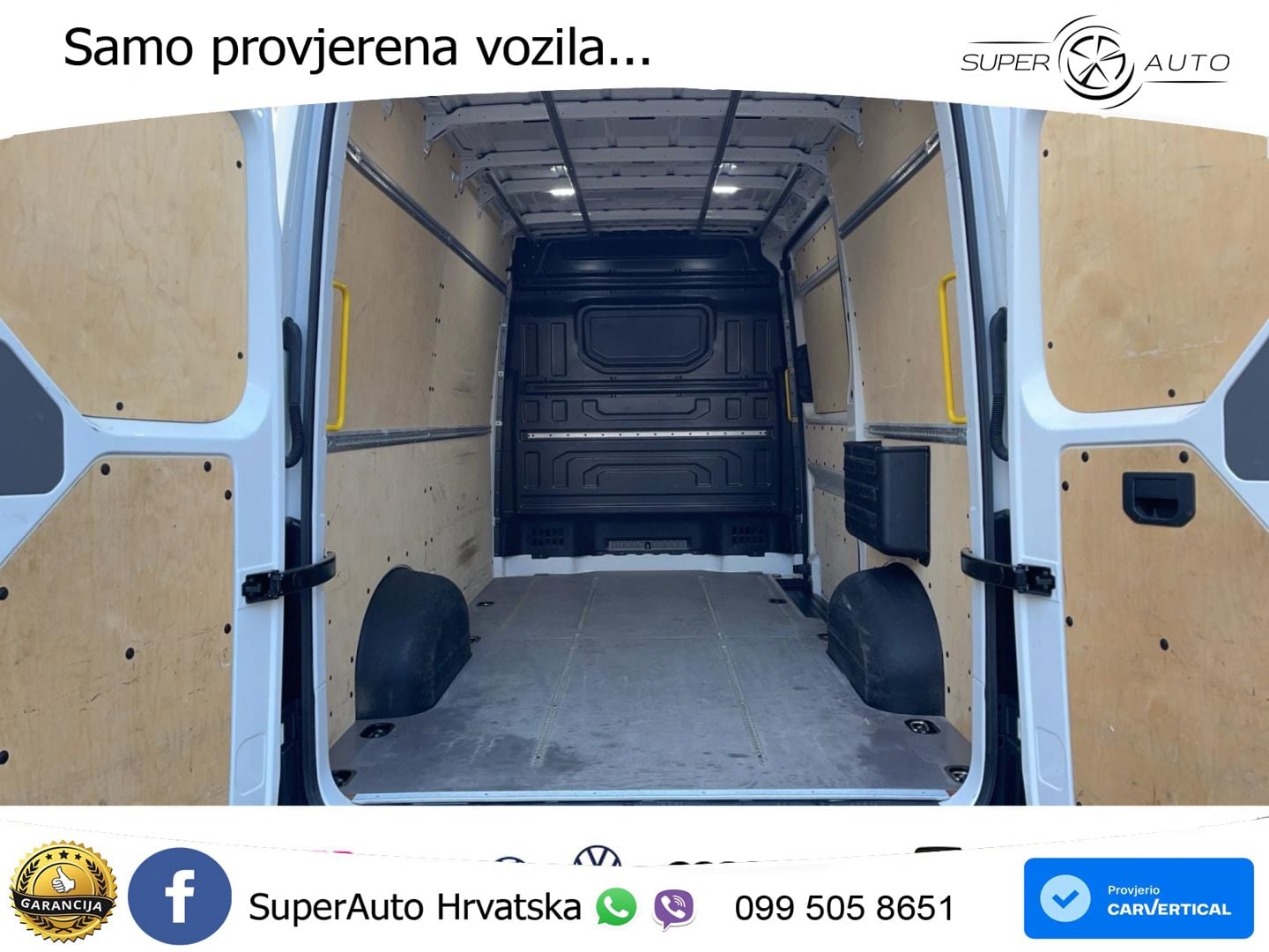 Volkswagen Crafter 35 Kasten mittellang Hochdach LED Tel.-V 140 KS