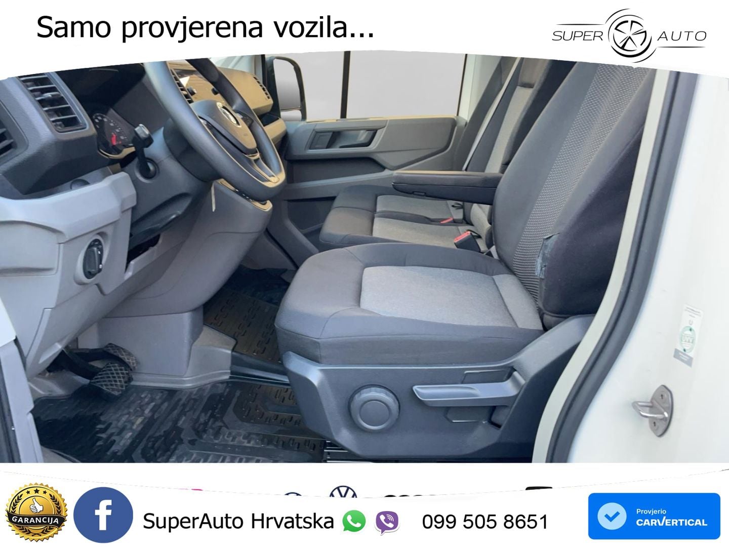 Volkswagen Crafter 35 Kasten mittellang Hochdach LED Tel.-V 140 KS