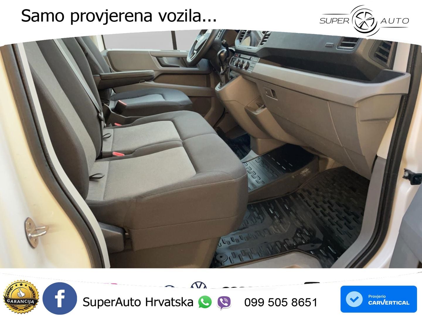Volkswagen Crafter 35 Kasten mittellang Hochdach LED Tel.-V 140 KS