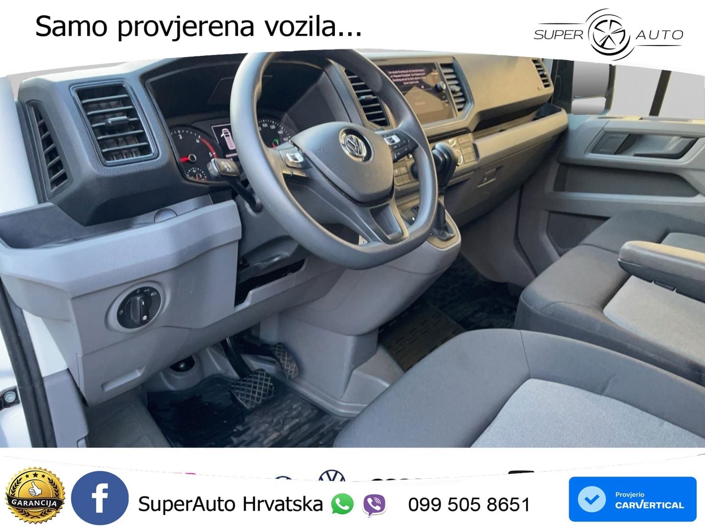 Volkswagen Crafter 35 Kasten mittellang Hochdach LED Tel.-V 140 KS