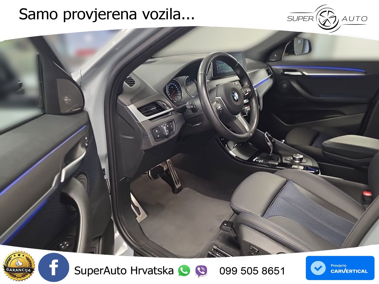 BMW X2 sDrive20i Steptronic M Sport LED+GR SJED+ACC