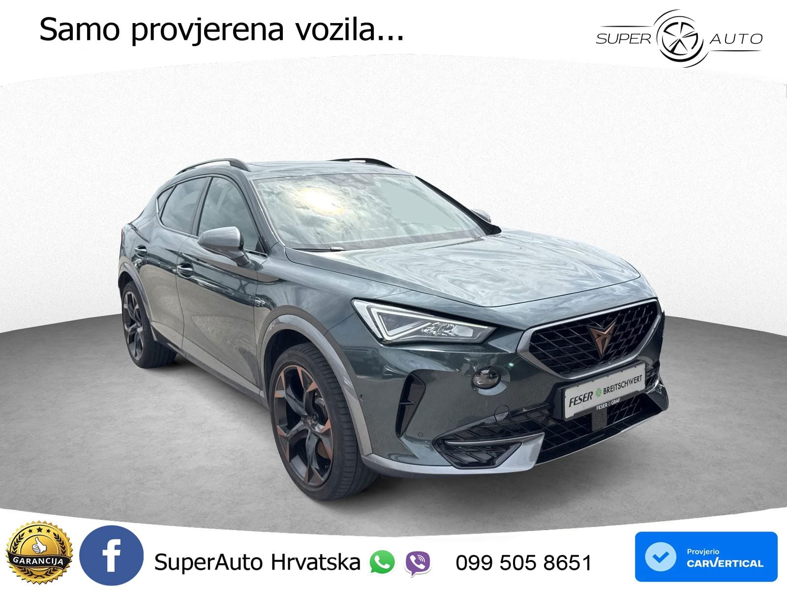 Cupra Formentor 1.4 TSI (245 KS) e-Hybrid DSG VZ LED+GR SJED+ACC